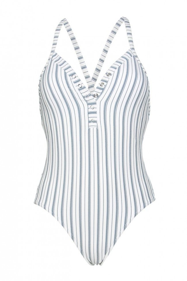 Swimwear | bayana - Sea Stripe One Piece Maillot Seafolly